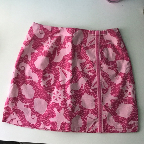 Lilly Pulitzer | Skirts | Lilly Pulitzer Seahorse Skort Sz | Poshmark